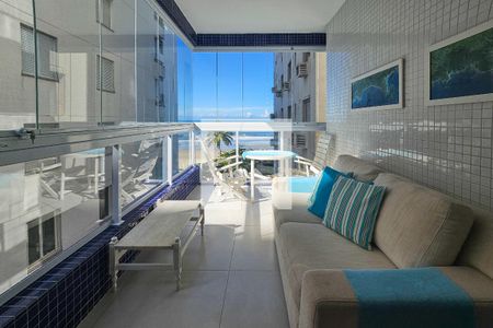 varanda de apartamento para alugar com 3 quartos, 150m² em Centro, Guarujá