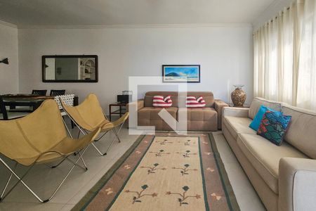 Sala de apartamento para alugar com 3 quartos, 150m² em Centro, Guarujá