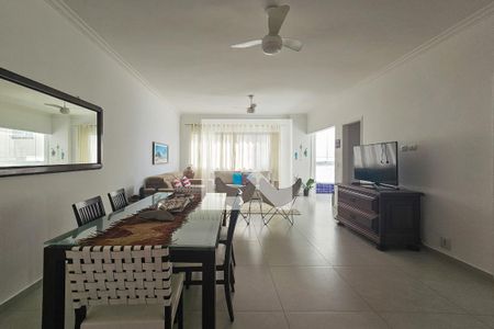 Sala de apartamento para alugar com 3 quartos, 150m² em Centro, Guarujá