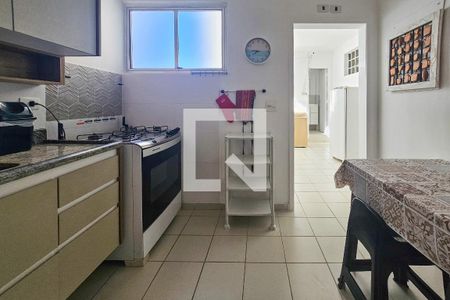 Cozinha de apartamento para alugar com 3 quartos, 150m² em Centro, Guarujá