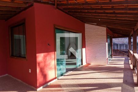 Varanda da Sala de casa para alugar com 4 quartos, 529m² em Arvoredo, Nova Lima