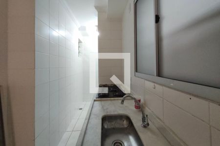 Cozinha de apartamento para alugar com 2 quartos, 50m² em Residencial Cosmos, Campinas