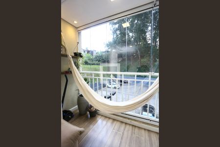 Varanda de apartamento para alugar com 2 quartos, 50m² em Jardim Henriqueta, Taboão da Serra