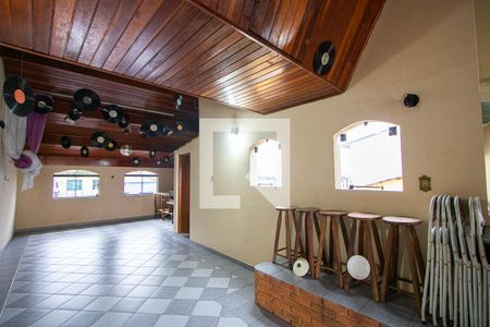 Espaço gourmet de casa à venda com 3 quartos, 252m² em Jardim Las Vegas, Santo André