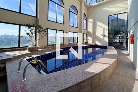 Área comum - Piscina de kitnet/studio para alugar com 1 quarto, 20m² em Jardim Europa, São Paulo
