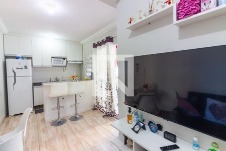 Sala de apartamento à venda com 2 quartos, 47m² em Padroeira, Osasco