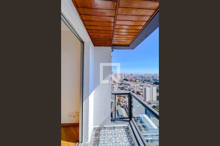 Varanda da Sala de apartamento à venda com 2 quartos, 50m² em Vila Bertioga, São Paulo