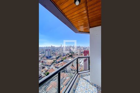 Varanda da Sala de apartamento à venda com 2 quartos, 50m² em Vila Bertioga, São Paulo