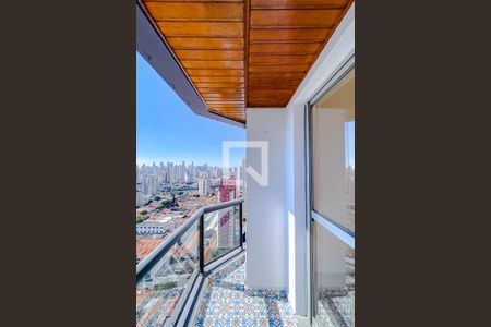 Varanda da Sala de apartamento à venda com 2 quartos, 50m² em Vila Bertioga, São Paulo