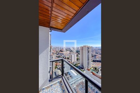 Varanda da Sala de apartamento à venda com 2 quartos, 50m² em Vila Bertioga, São Paulo