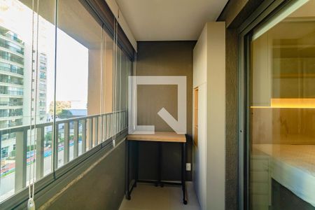 Varanda  de kitnet/studio à venda com 1 quarto, 25m² em Vila Clementino, São Paulo