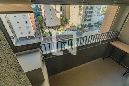Varanda  de kitnet/studio à venda com 1 quarto, 25m² em Vila Clementino, São Paulo