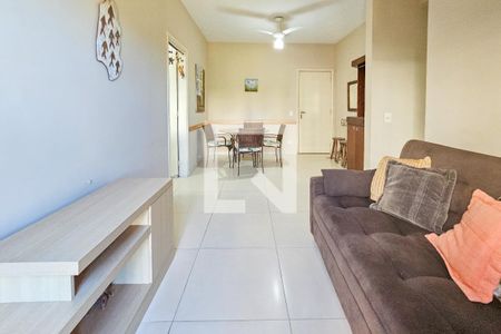 Sala de apartamento para alugar com 1 quarto, 48m² em Loteamento Joao Batista Juliao, Guarujá