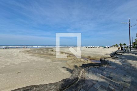 Vista da Rua de casa de condomínio para alugar com 2 quartos, 62m² em Guilhermina, Praia Grande