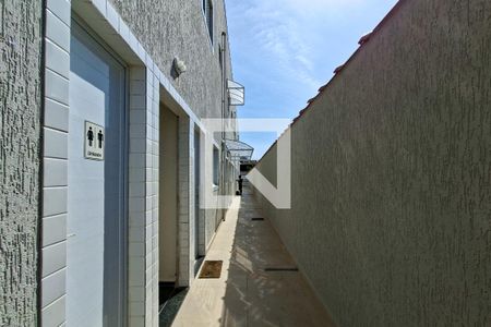 Área comum de casa de condomínio para alugar com 2 quartos, 62m² em Guilhermina, Praia Grande