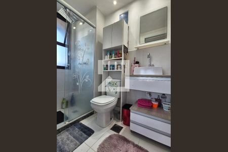 Banheiro da Suíte de apartamento à venda com 2 quartos, 77m² em Recreio dos Bandeirantes, Rio de Janeiro