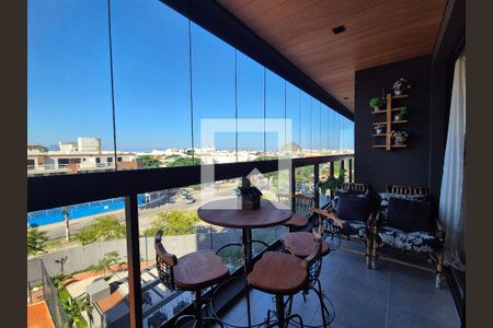 Varanda de apartamento à venda com 2 quartos, 77m² em Recreio dos Bandeirantes, Rio de Janeiro