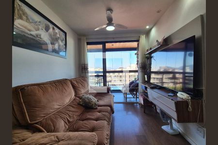 Sala de apartamento à venda com 2 quartos, 77m² em Recreio dos Bandeirantes, Rio de Janeiro