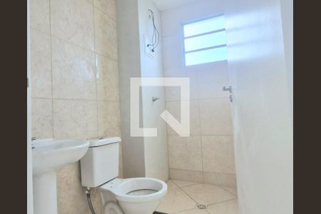 Banheiro Social de apartamento para alugar com 2 quartos, 47m² em Palmital, Lagoa Santa