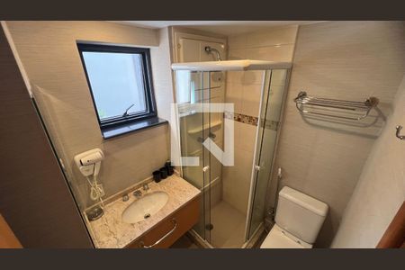 Banheiro da Suíte de apartamento para alugar com 2 quartos, 42m² em Jardim Paulista, São Paulo