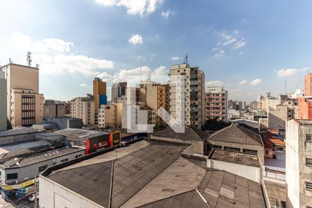 Vista da Varanda do Studio de kitnet/studio para alugar com 1 quarto, 35m² em Centro Histórico de São Paulo, São Paulo