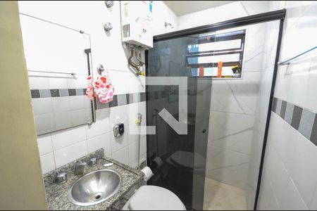 Banheiro da Suíte de apartamento à venda com 3 quartos, 103m² em Andaraí, Rio de Janeiro