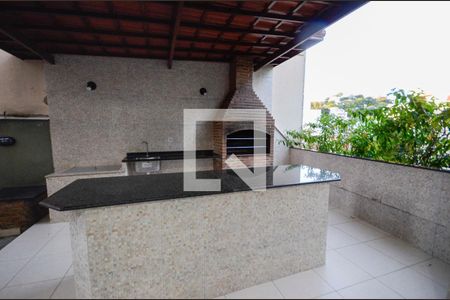 Área comum - Churrasqueira de apartamento à venda com 3 quartos, 103m² em Andaraí, Rio de Janeiro