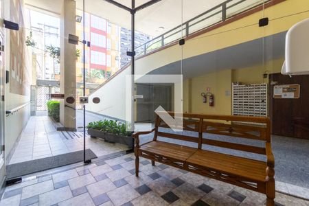 Área comum - Hall social de apartamento à venda com 1 quarto, 59m² em Pinheiros, São Paulo
