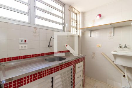 Cozinha e Área de Serviço de apartamento à venda com 1 quarto, 59m² em Pinheiros, São Paulo