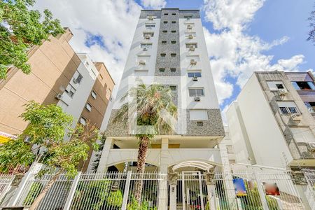Fachada de apartamento à venda com 2 quartos, 75m² em Menino Deus, Porto Alegre