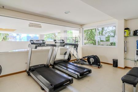 Área comum - Academia de apartamento à venda com 2 quartos, 75m² em Menino Deus, Porto Alegre