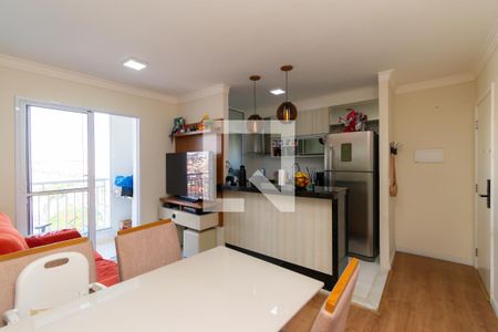 Sala de apartamento à venda com 2 quartos, 56m² em Vila Ema, São Paulo