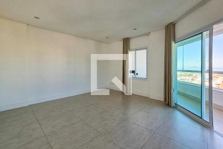 Sala de apartamento para alugar com 3 quartos, 110m² em Balneario Cidade Atlantica, Guarujá