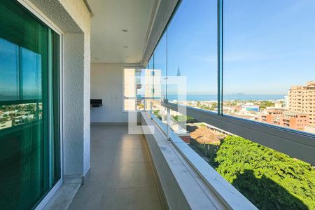 Varanda Sala de apartamento para alugar com 3 quartos, 110m² em Balneario Cidade Atlantica, Guarujá