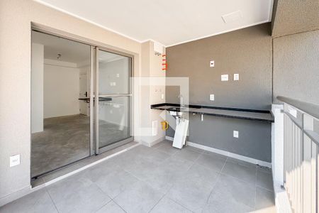 Varanda gourmet de kitnet/studio à venda com 1 quarto, 30m² em Ipiranga, São Paulo