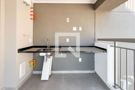 Varanda gourmet de kitnet/studio à venda com 1 quarto, 30m² em Ipiranga, São Paulo