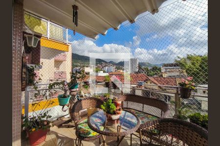 Varanda da Sala de apartamento à venda com 2 quartos, 69m² em Engenho Novo, Rio de Janeiro