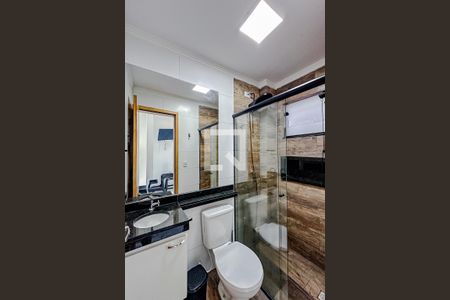 Banheiro de apartamento à venda com 1 quarto, 35m² em Vila Diva (zona Leste), São Paulo