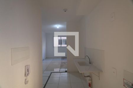Cozinha e Área de Serviço de apartamento para alugar com 2 quartos, 54m² em Fátima, Canoas