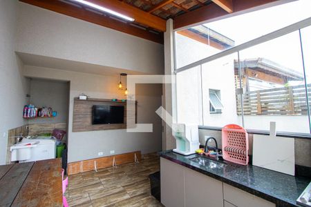 Área de serviço de apartamento para alugar com 2 quartos, 120m² em Casa Branca, Santo André