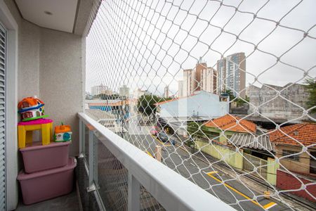 Varanda da Suíte de apartamento à venda com 2 quartos, 120m² em Casa Branca, Santo André