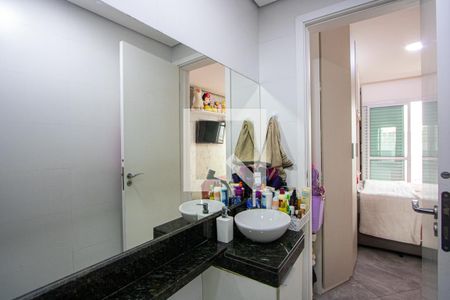 Banheiro da Suíte de apartamento para alugar com 2 quartos, 120m² em Casa Branca, Santo André