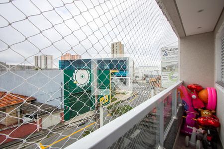 Varanda da Suíte de apartamento para alugar com 2 quartos, 120m² em Casa Branca, Santo André