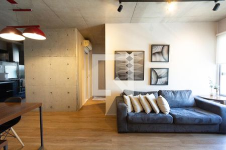 Sala de apartamento para alugar com 2 quartos, 70m² em Itaim Bibi, São Paulo