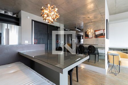 Sala de Jantar de apartamento para alugar com 1 quarto, 70m² em Itaim Bibi, São Paulo