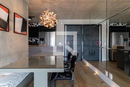 Sala de Jantar de apartamento para alugar com 1 quarto, 70m² em Itaim Bibi, São Paulo