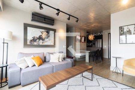 Sala de apartamento para alugar com 1 quarto, 70m² em Itaim Bibi, São Paulo