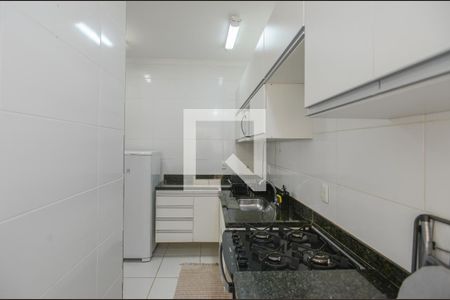 Cozinha de apartamento para alugar com 2 quartos, 62m² em Residencial Florida, Ribeirão Preto