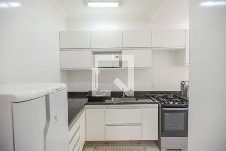 Cozinha de apartamento para alugar com 2 quartos, 62m² em Residencial Florida, Ribeirão Preto