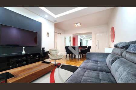 Sala de apartamento para alugar com 3 quartos, 180m² em Embaré, Santos